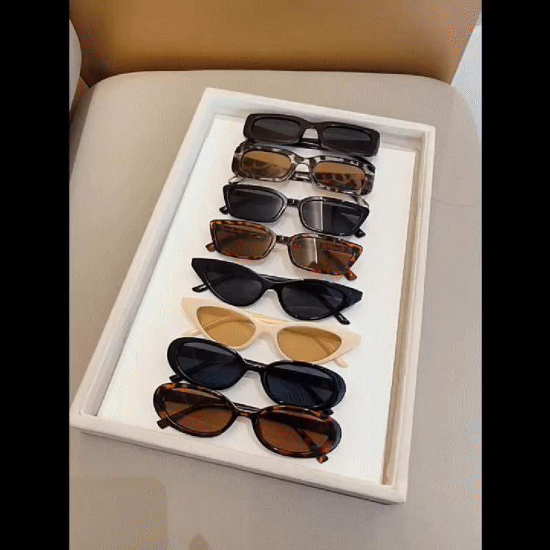 Style8com – 8’li Renkli Retro Tarz Unisex Gözlük Seti