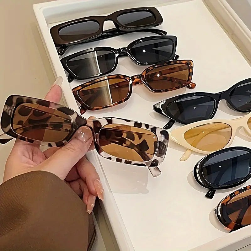 Style8com – 8’li Renkli Retro Tarz Unisex Gözlük Seti