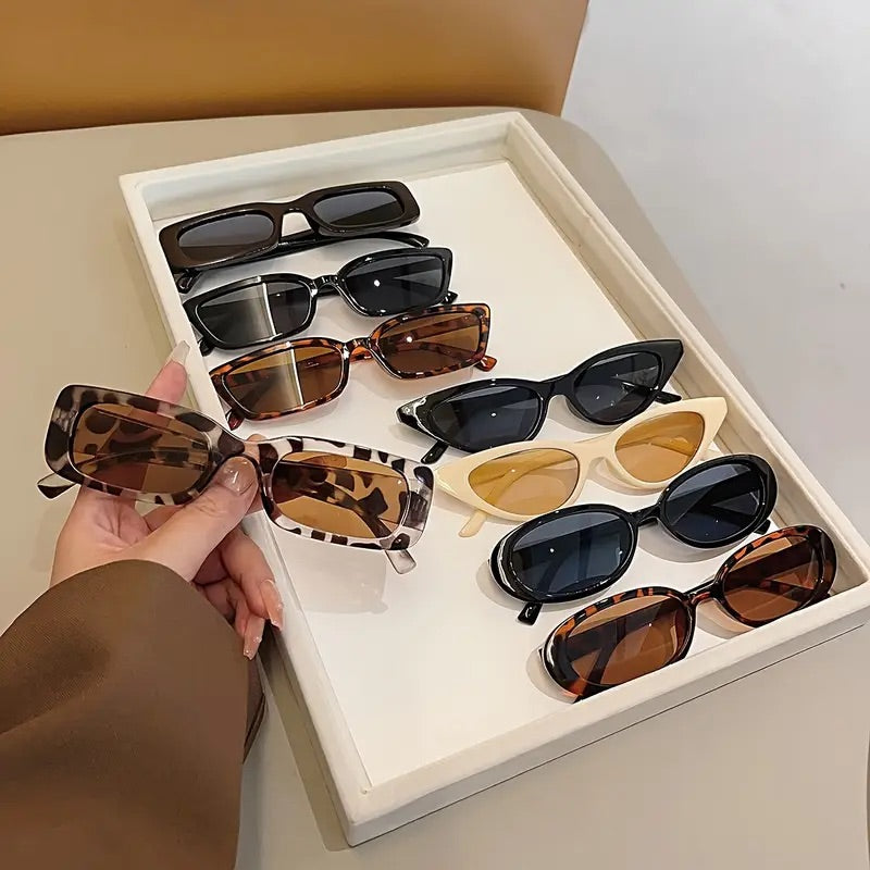 Style8com – 8’li Renkli Retro Tarz Unisex Gözlük Seti